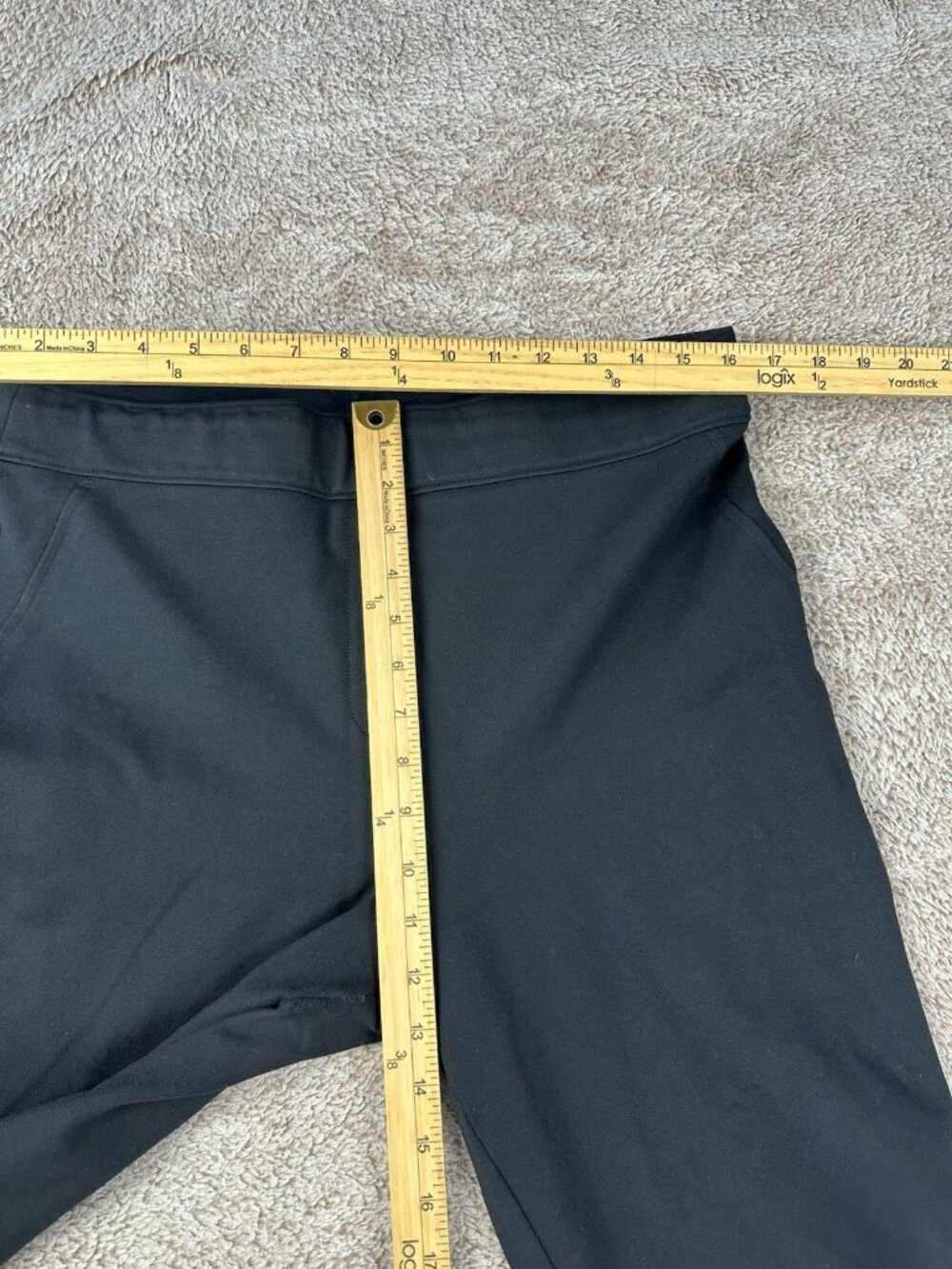 SPANX The Perfect Fit Ponte Kick Flare Pant - 20386R - Black Size XL - Picture 7 of 14